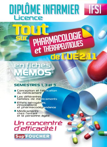 Tout sur Pharmacologie et Thérapeutiques de l'UE 2.11 en fiches mémos by (Paperback)