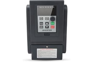 JECTSE VFD Variable Frequency Drive 2.2kW,220VAC Single to 3 Phase 380V Drive Inverter,Adjustable PWM Variable Motor Speed Control Inverter,for Controlling The Motor Start Stop CW/CCW Etc