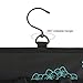 BAGSMART Double-sided Hanging Jewelry Organizer Roll for Earrings, Necklaces, Rings, Blue