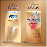 Durex Real Feel Condoms 12s Latex Free Extra Lube Easy On Shape view 2