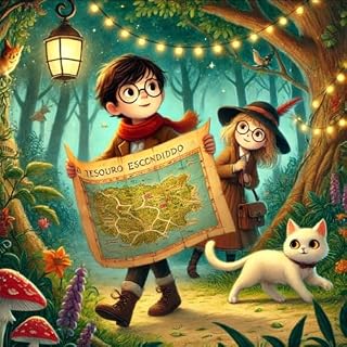 Livro O Tesouro Escondido da Floresta Encantada