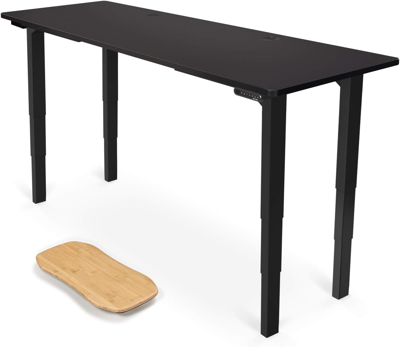 uplift desk v2 black greenguard laminate desktop standing desk