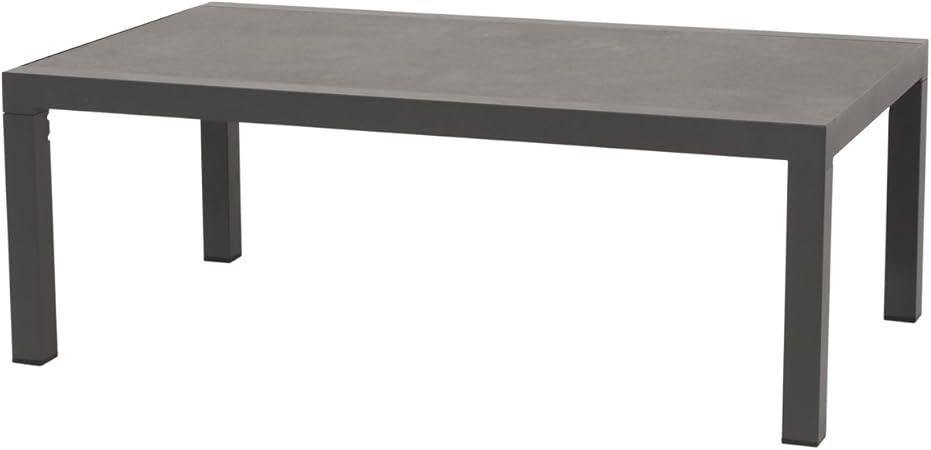 Lifestyle4living Gartentisch Aus Aluminium In Anthrazit Keramik Tischplatte 120x70 Cm Wetterfest Ideal Als Garten Balkon Tisch Terrassentisch Amazon De Kuche Haushalt