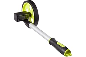Komelon ML1810 Measuring Wheel for Feet, 6-Inch, Hi-Viz Yellow