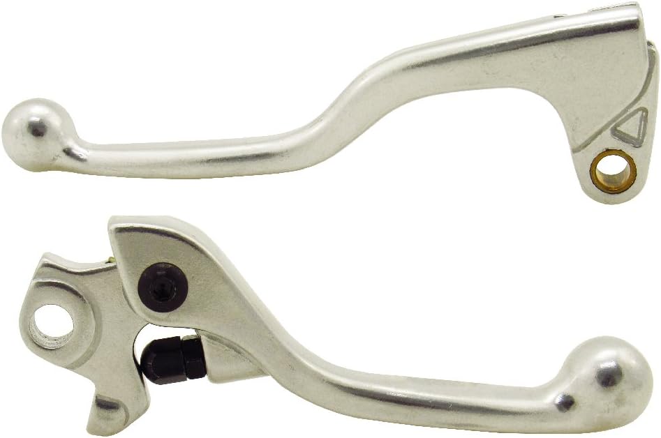 Outlaw Racing 740020 OEM Style Clutch And Brake Lever Grip Set Polished
