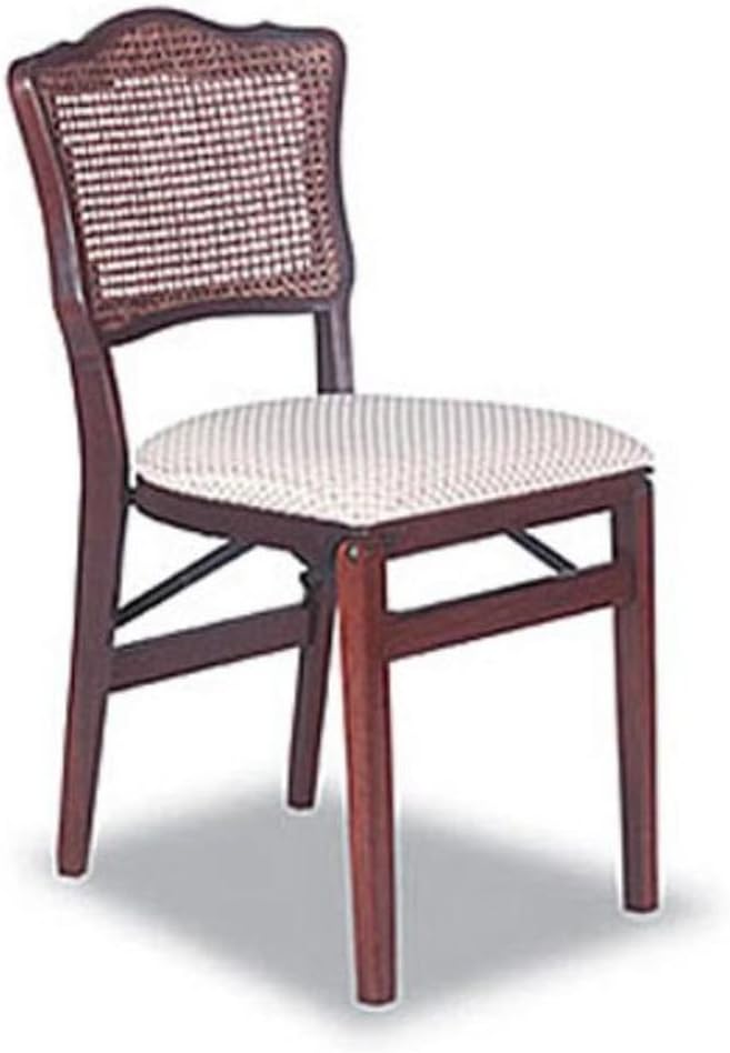 Amazon Com Brookstone French Cane Folding Chairs Set Of Two Furniture Decor