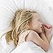 Adoric Life Kids Toddler Pillow with Hypoallergenic Filling Microfiber, 100% Soft Cotton Pillowcase Included, Machine Washable, 14x19, Perfect for Babies, Kids, Children, Travel