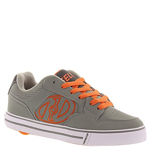 Heelys Adult's Motion Gray/Orange Skate Shoes Size 8 HSY703