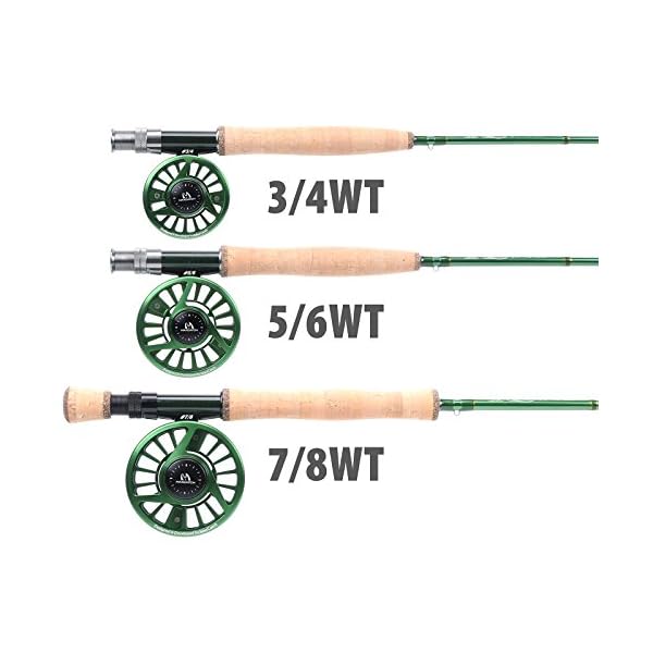 Maxcatch-3-12wt-Medium-fast-Action-Premier-Fly-Rod-IM8-Carbon-Blank-for-High-Performancewith-AA-Cork-Grip-Hard-Chromed-Guides-and-Cordura-Tube