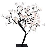 Simple Designs NL2008-BLK LED Lighted Decorative Cherry Tree, Black (Tools &amp; Home Improvement)