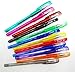 Glitter Gel Pens Set of 12 Color Art Gel Pens with free 12 Gel Ink Refills Professional Artist Premium Quality Assorted Colored Pens Comfort Grip for Adults Kids Coloring Drawing Book christmas Gift