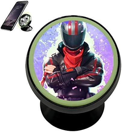 JTYGREL For-Tnite Magnetic Vehicle Mounted Mobile Phone Bracket Holder 360 With Noctilucent Function