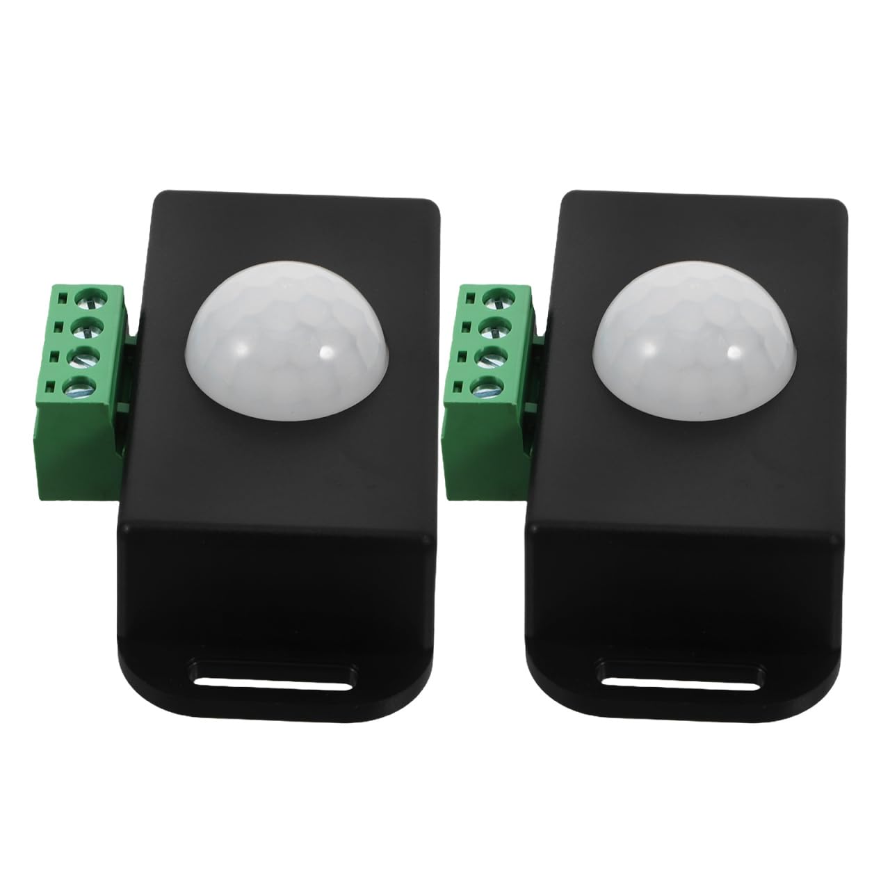 Homoyoyo 2-Pack Body Infrared Light Switch: Motion Sensor 12V/24V Motion Sensor Switch for LED Light Strip Automatic Infrared Controller Motion-Activated, Energy-Efficient Indoor/Outdoor