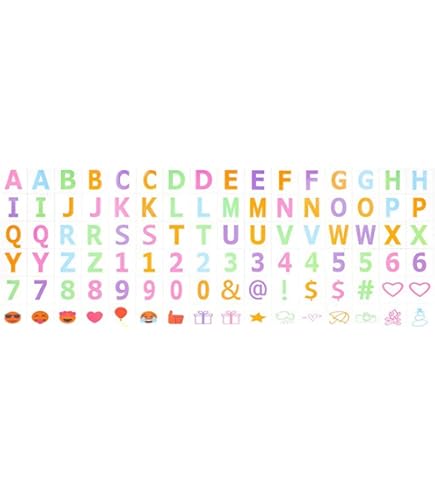 thumbnail image 2 of 312pcs Extra Letters For My Cinematic Light Box (Black Lowercase&Black 2 of 14
