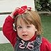 Habibee Kids Toddlers Grosgrain Ribbon Hair Bows for Girls 6 Inches Baby Girl Hair Clips Bow Accessories