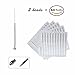 Pro Spot Eraser Needle Set Yartar Mole Removal Pen Needles 50 Fine Needles + 1 Big Needle + 1 Needle Base Skin Tag Remover Spot Pen Needles