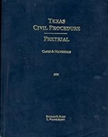 Texas Civil Procedure-Pretrial Cases and Materials 2005 1891732692 Book Cover