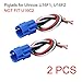 NOT FIT U16C2, 16mm Pigtail, Wire Connector Only for U16F1, U16F2, U16F5 Push Button Switch (Pack of 2)