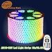 SuperonlineMall AC 110-120V Flexible Waterproof LED Strip Lights, 30m/98.4ft - RGB