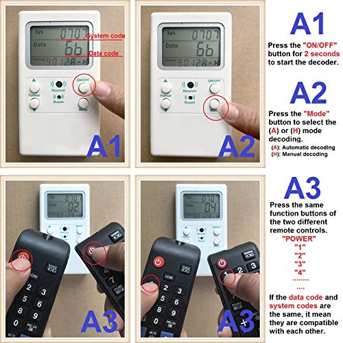 Generic Universal Tv Ir Remote Control Decoder Tester Infrared Remote Generic Universal Tv Ir Remote Control Decoder Tester Infrared Remote
