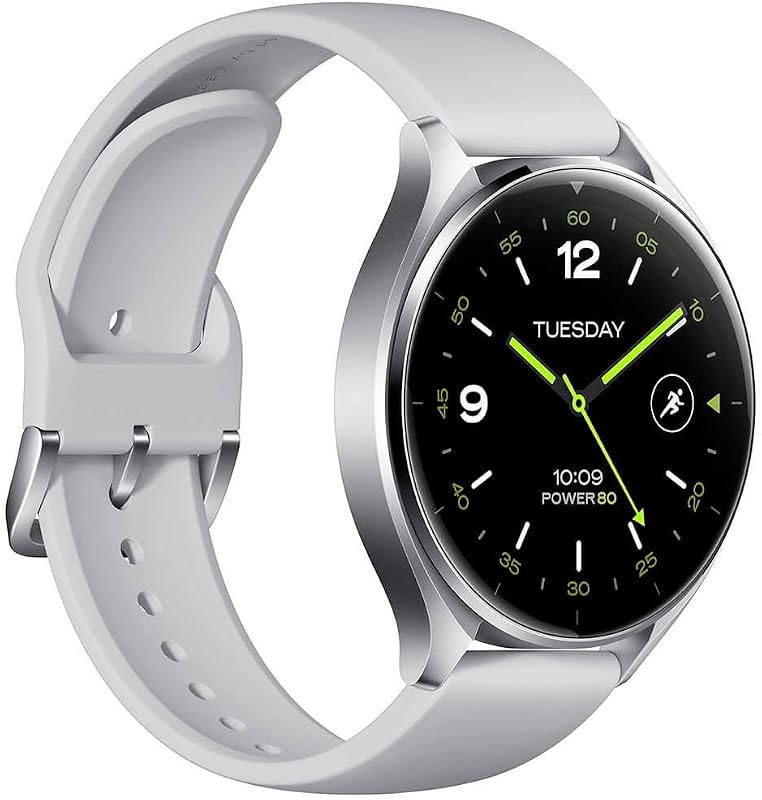 Watch 2 - Llamadas Bluetooth, Snapdragon W5+ Gen1, Wear OS x MIUI, Pantalla AMOLED de 1,43”, Monitor de frecuencia cardíaca y sueño, Negro (Versión ES)