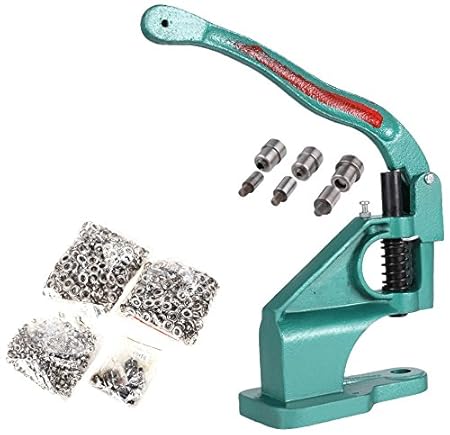 Evokem Manual Press Banner Grommet Machine Eyelet Tool Kit With
