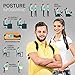Posture Corrector for Men & Women That Provide Back Support Brace, Improve Thoracic Kyphosis, Prevent Slouching | Under Clothes Upper Back Brace | Adjustable Size(XXL)
