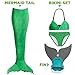 Tendol 3 PC Mermaid tail for swimming and Christmas costume includes the NEW Tendol mermaid MONO FIN