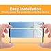 Samsung Galaxy S8 Plus PET HD Screen Protector, EcoPestuGo [3 - Pack][No Bubble][Case-Friendly][3D coverage] PET HD Screen Protector Film for Samsung Galaxy S8 Plus - Black
