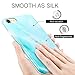 ESR iPhone 8 Case, iPhone 8 Marble Case, Slim Soft Flexible TPU Marble Pattern Cover for The iPhone 8/7(Light Blue Sierra)