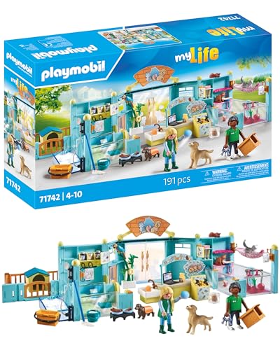 | My Life | Hôtel pour Animaux | Jouet pour Enfants | Set de Figurines d'animaux | Jouet pour Enfants à partir de 4 Ans | 71742