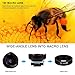 Universal HD Iphone Lens Kit – Luxsure 100° Wide Angle Lens + 15x Macro Lens, 4 Groups of 4 Pieces of Glass, No Distortion, Cell Phone Lens for iPhone 8/7 plus/7/6s/6s plus /SE/5/5s & Most Smartphones