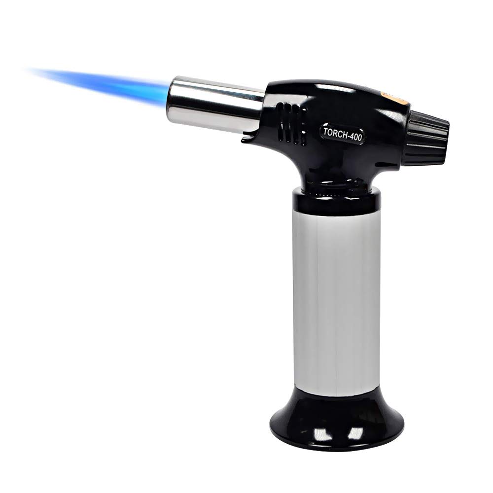 Lifebee Chalumeau de Cuisine Professionnel Meilleur Bruleur pour Caramélisation Creme Brulee Chalumeau de cuisine pour crème à brulée , cuisson barbecue