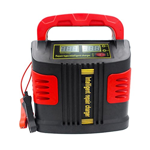 Portable Intelligent Charger Auto Motor Vehicle Charger 350W 14A Auto Adjust LCD Battery Charger Car Jump Starter Booster