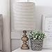 I Like That Lamp Wire Lamp Shade Rings with European Fitter (18” Diameter), Includes 2 Galvanized Steel Silver Drum Rings, Make DIY Table/Floor/Pendant Lamps, Compatible with most IKEA & Target Lamps