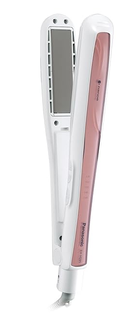 Amazon パナソニック ストレートアイロン ナノケア 白 Eh Hs95 W