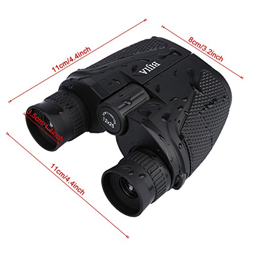 G4Free-12x25-Compact-BinocularsBAK4Green-LensLarge-Eyepiece-Super-High-Powered-Field-Surveillance-Binoculars