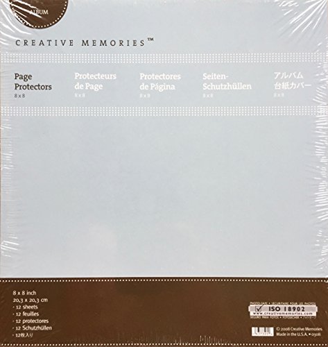 8x8 Page Protectors (12/pk) by Creative Memories
