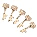 Key Bottle Opener,Woaiwo-q Wedding Favors Party Favors with Card Tag and Twine-3.14 Inches (100Gold)