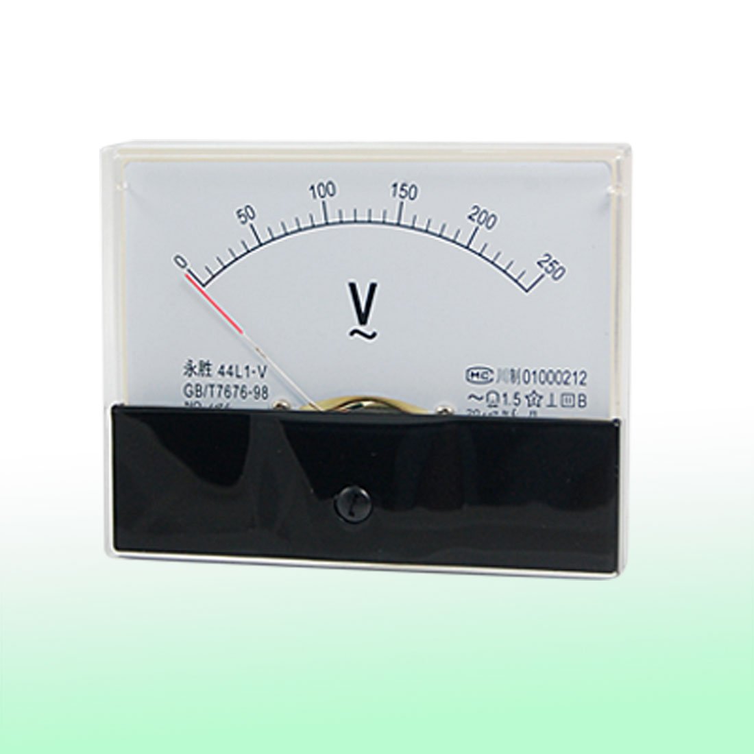 Sourcingmap Class 1.5 Accuracy AC 0-250V Gauge Panel Voltage Meter 44L1-V