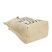 Juvale Doorstop Decorative - All You Need is Love 2.2-Pound Heavy Novelty Floor Door Stopper, Natural