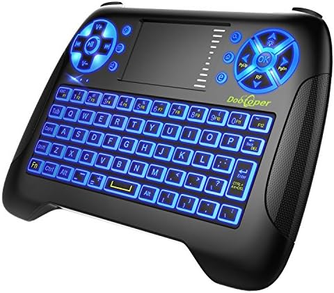 Mini Wireless Keyboard Dootoper 2.4G Mini Wireless XBMC Keyboard Touchpad Mouse Combo - Multi-media Portable Handheld Android Keyboard - for IPTV\Smart TV\Android TV Box\PAD\PC\XBOX360
