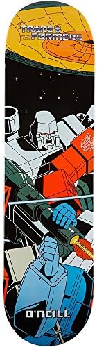 PRIMITIVE - O'Neill Transformers Megatron Skateboard Deck 8.125" X 31.75" (NEW &amp; SEALED)