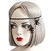 KingsCat Mesh Mask Spider Masquerade Halloween for Women Black