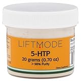 5-HTP Powder - 20 Grams (200 Servings at 100 mg) | #1 Value for Money # Nootropic Supplement | Better: Mood, Sleep, Helps with Anxiety, Depression, Weight Loss | 5-Hydroxytryptophan - FBA