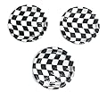 Open Wheel Indy Car Racing Checkard Flag Party 7" Plates (24)