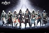 Assassin's Creed: Syndicate - Gaming Poster / Print (The Assassins - Characters) (Size: 36