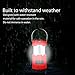 outlite [Solar Rechargeable LED Collapsible Camping Lantern] 180 Lumen Portable Camping Light (Water Resistant Outdoor Survival Lighting Lamp) with 2