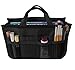 RW Collections Handbag Organizer, Liner, Sturdy Nylon Purse Insert (Medium, Black)