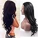 Fennell Long Body Wave Lace Front Wig Synthetic Black Wigs Heat Resistant Fiber Hair For Woman